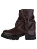 VAN HILL Biker Boots Amber in Burgund