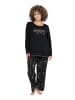 Ulla Popken Pyjama in schwarz