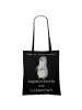 Mr. & Mrs. Panda Tasche Augenoptikerin Leidenschaft mit Spruch in Schwarz