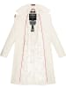Navahoo Wintermantel Wooly in Offwhite