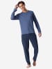 Schiesser Pyjamaoberteil Mix Relax in faded denim