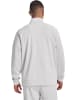 Under Armour Fleecejacke/Fleecepullover "Armour Fleece Hoodie mit ¼ Zip" in Grau