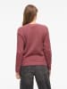 Vila Strickpullover in Rose Brown