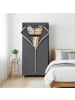 SONGMICS Kleiderschrank Rylan in Grau - (B)75 x (H)45 x (T)160 cm