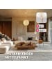 tectake Deckenlicht im Boho-Stil mit Stahlgestell, 40 W, 40 x 39 cm