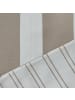 Hahn Bettwäsche Perkal in taupe weiß