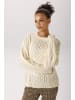 Aniston CASUAL Strickpullover in wollweiß