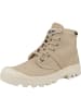 Palladium Schnürboots Pallabrousse in beige