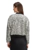 BETTY & CO Blazerjacke in weiß schwarz - 0001