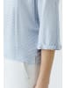 Oui T-Shirt in white blue