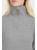 Oxmo Troyer OXEDNA HALFZIP in Grau