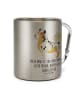Mr. & Mrs. Panda Tasse Hund Australien Shepherd mit Spruch in Silber