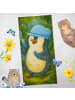 Mr. & Mrs. Panda Strandtuch Pinguin Duschen Design ohne Spruch in Eisblau