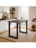 VCM  Holz Bartisch Stehtisch Tisch Tresen Xona 140x50 in Schwarz / Anthrazit