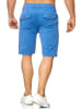 Max Men Chino Shorts Capri 3/4 Hose Stretch Bermuda Sommer in Hellblau