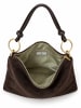 collezione alessandro Wildledertasche " Pellissimo " in dunkelbraun