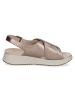 Caprice Sandale Sandalette in taupe