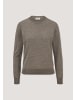 Hessnatur Hessnatur Pullover Regular aus reiner Bio-Merinowolle in dunkles mauve