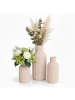 relaxdays 3-tlg. Vasen Set in Beige