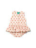 Little Green Radicals Ruffle Romper in Cream