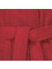REDBEST Frottier Kinder-Bademantel mit Kapuze Chicago in rot