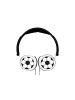 Lexibook Fußball Stereo-Kabelkopfhörer faltbar