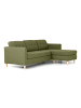 ebuy24 Ecksofa Marino Grün 219 x 151 cm