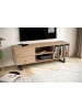 KADIMA DESIGN Lowboard Eiche-Dekor 150x55x40 cm TV-Kommode Modern, Design in Braun