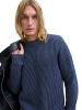 Jack & Jones Pullover JJEDOVER KNIT CREW NECK in Blau