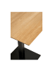 ebuy24 Kaffeetisch Fano Natur 70 x 70 cm
