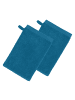 Erwin Müller Frottier Waschhandschuh 2er-Pack Heidenheim in ozeanblau