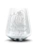 Mr. & Mrs. Panda Glas Stinktier Handstand ohne Spruch in Transparent