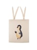 Mr. & Mrs. Panda Tragetasche Pinguin Marienkäfer ohne Spruch in Creme