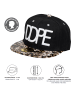 styleBREAKER Snapback Cap in Schwarz-Weiß