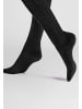 Hudson Kniestrümpfe Winter Plait rutschfest in Black