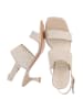 Ital-Design High-Heel Sandalette in Hellbraun