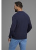 Man's World Polokragenpullover in dunkelblau meliert