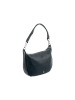 PRATTEN S037-G genarptes PU Umhängetasche Handtasche in petrol blue