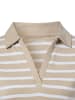 brookshire T-Shirt in melange weiß - 0014