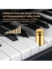 COSTWAY Elektroklavier 88 Tastatur in Weiß