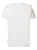 Petrol Industries T-Shirt mit Aufdruck Bonfire in Weiß