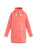 Schmuddelwedda Damen Oversized Regenmantel in Korallenpink-280
