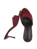 Ital-Design High-Heel Sandalette in Weinrot