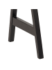 ebuy24 Schreibtisch Miso Schwarz 127 x 52 cm