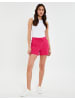 Threadbare Sweatshorts THB Spencer Jersey Tie Waist Short in Pink