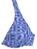 ELBSAND Bügel-Bikini-Top in blau