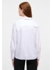 Eterna Bluse Popeline Langarm in Weiß