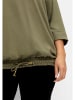 sheego Sweatjacke in khaki