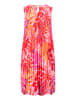 Betty Barclay Plisseekleid ohne Arm in Red/Pink