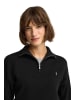 Polo Club Pullover WOMAN RIGBY GO ZIPPER WOOL W IO LONG SLEEVE REGULAR FIT in Schwarz
